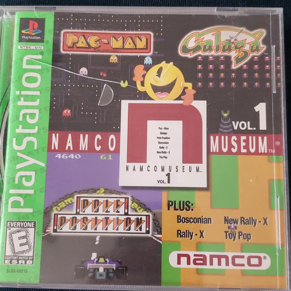 Namco museum playation games. 7 games on one disc including pac man - Picture 1 of 7